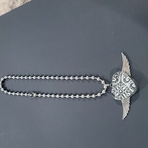 Angel Wings Pendant W/ Ball Chain